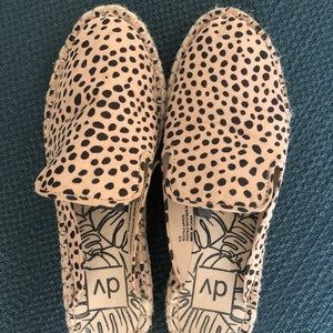 DV cheetah espadrilles from Target